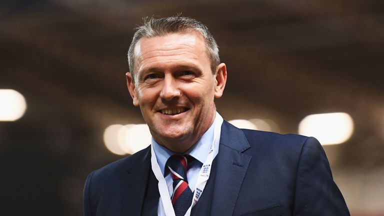 England Under-21 manager Aidy Boothroyd