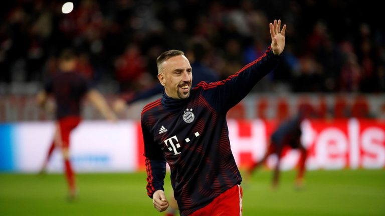 Franck Ribery is leaving Bayern Munich at the end of the season. 
