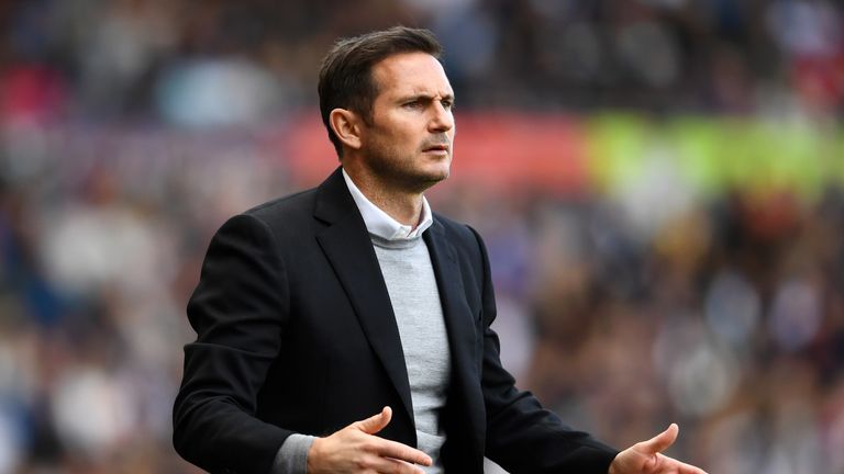 DERBY, ENGLAND - MAY 11: during the Sky Bet Championship Play-Off Semi Final First Leg match at Pride Park Stadium on May 11, 2019 in Derby, England. (Photo by Clive Mason/Getty Images)