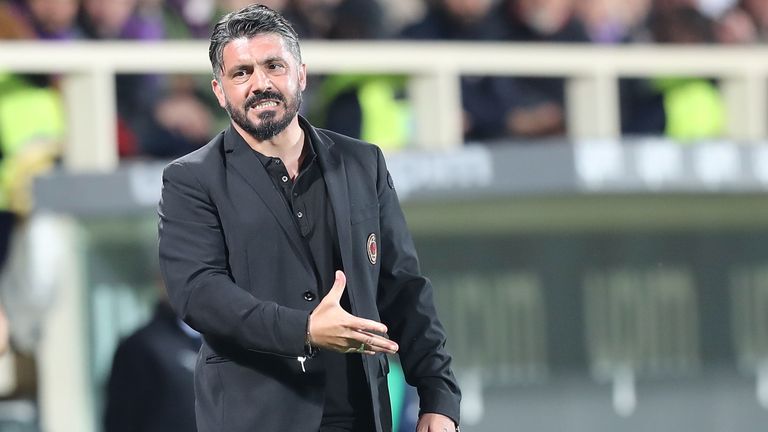 Gennaro Gattuso could still become the first coach to lead AC Milan back to the Champions League since 2013