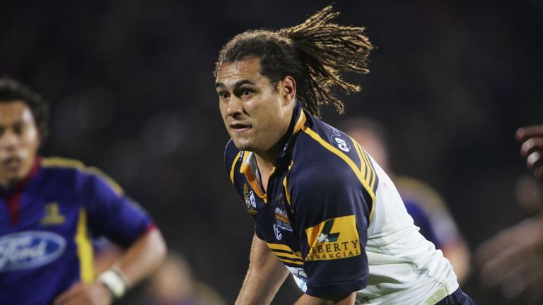George Smith of the Brumbies in action during the Super 12 match between the Highlanders and the ACT Brumbies at Carisbrook April 8, 2005 in Dunedin, New Zealand. 