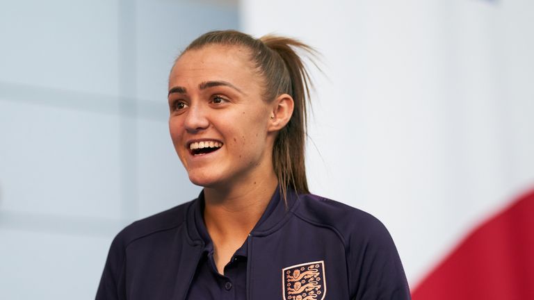 England women's Georgia Stanway during a media day at St George's Park