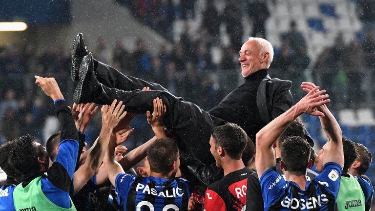 Atalanta qualify for the Champions League for the first time in their history