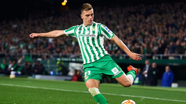 Real Betis player Giovani Lo Celso