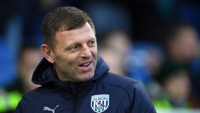Graeme Jones, pictured during his time as West Brom assistant