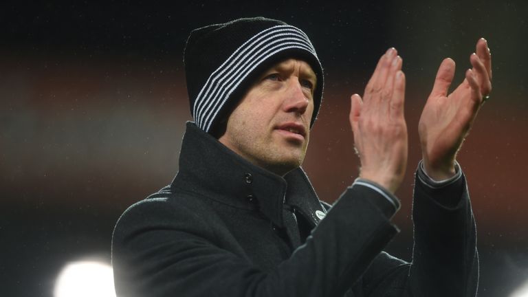Graham Potter joined Swansea at the beginning of the season from Swedish side Ostersund.