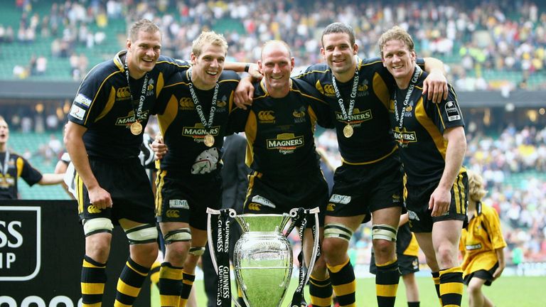 of Tigers of Wasps during the Guinness Premiership Final match between Leicester Tigers and London Wasps at Twickenham on May 31, 2008 in London, England.