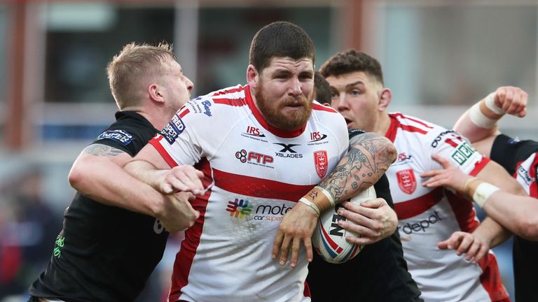 Hull KR welcome back Mitch Garbutt for the game against Huddersfield Giants