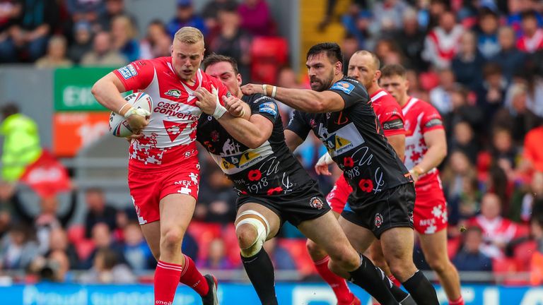 Castleford's defence drag down St Helens' Jack Ashworth