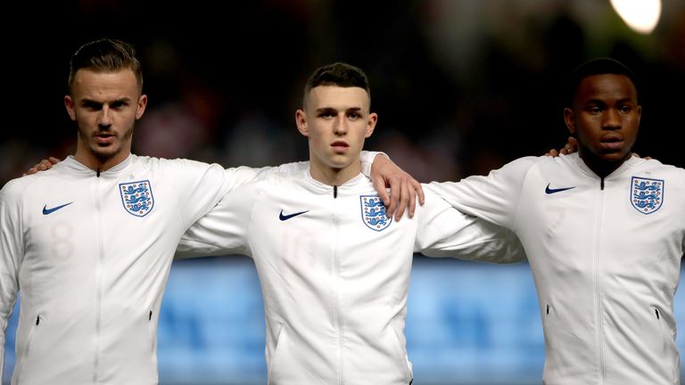 James Maddison and Phil Foden will represent England U21s at this summer's European Championships