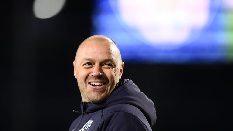 WBA First Team coach James Shan looks on before the Sky Bet Championship match between West Bromwich Albion and Swansea City at The Hawthorns on March 13, 2019 in West Bromwich, England. 