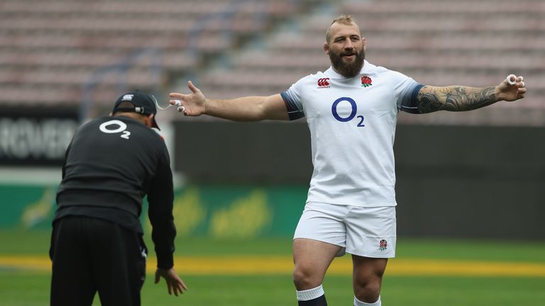 Joe Marler at Newlands Stadium on June 22, 2018 in Cape Town, South Africa