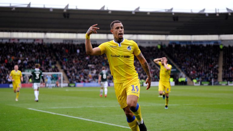 Jonson Clarke-Harris of Bristol Rovers