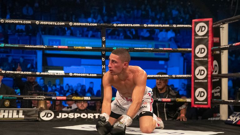 Jordan Gill suffered the first defeat of his pro career after 23 straight wins