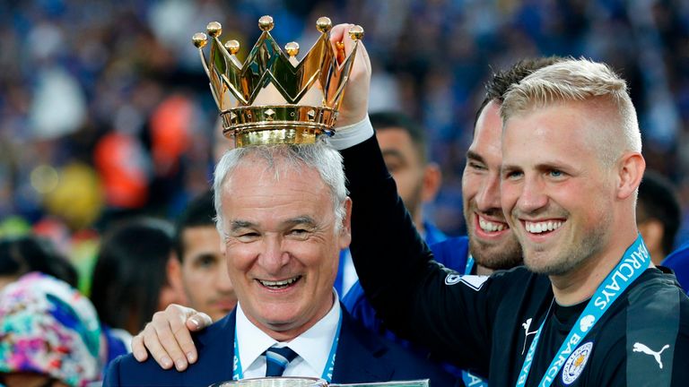 Kasper Schmeichel knows all about winning the Premier League title 