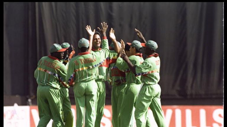 12	Kenya defeat West Indies at Pune in 1996