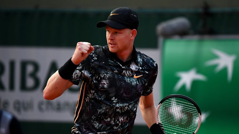 Kyle Edmund is one of three British players in the men's singles