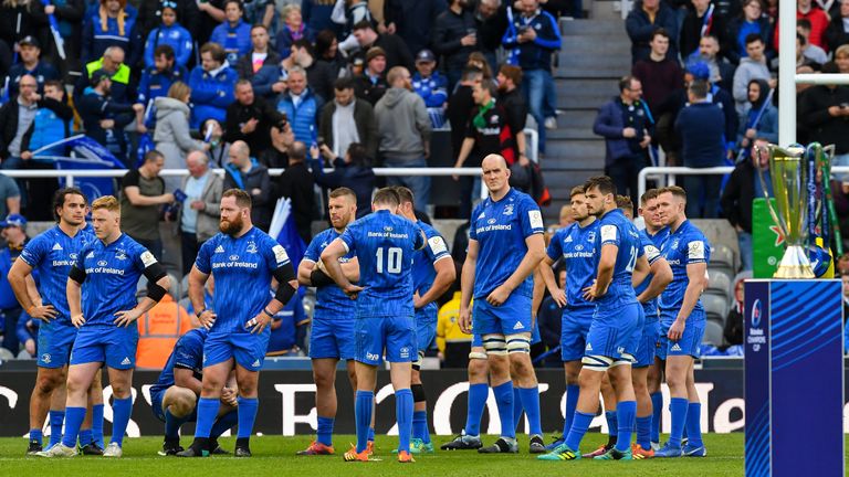 Leinster suffered their very first European Cup final defeat at the fifth time of asking
