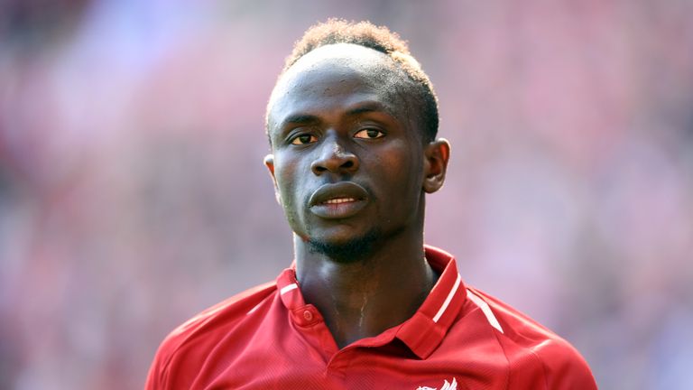 Sadio Mane pictured during Liverpool&#39;s 2-0 win over Wolves in the Premier League in May 2019