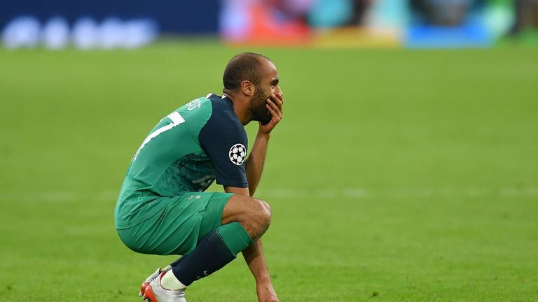 Lucas Moura reflects on his hat-trick that saw Tottenham beat Ajax in the Champions League.
