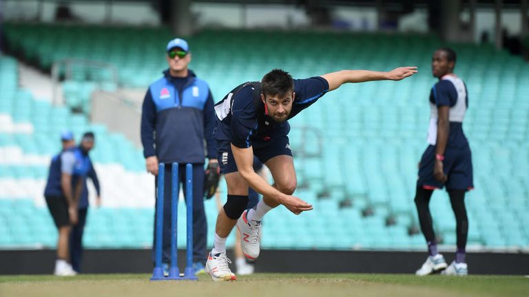 Mark Wood is hoping for a world cup spot with England