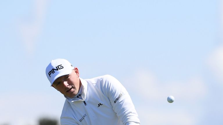 Matt Wallace during the third round of the British Masters