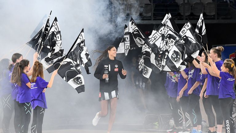 Geva Mentor is co-captain of the Collingwood Magpies in Super Netball