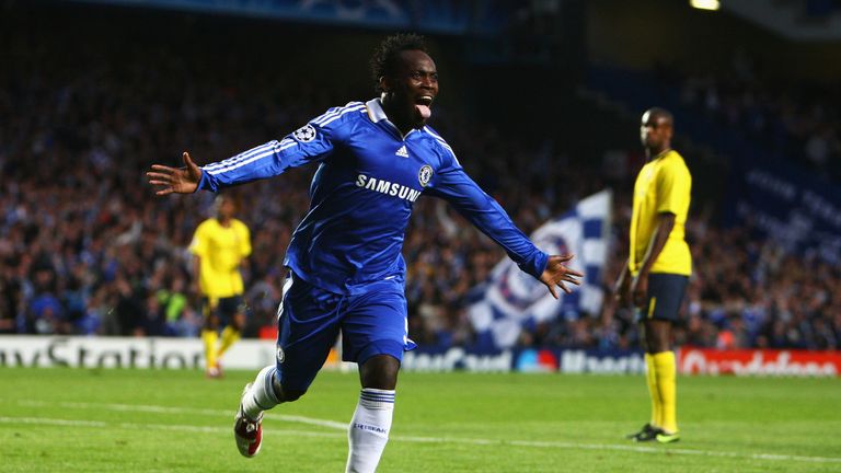 Michael Essien's 20-yard blockbuster fired Chelsea in front after nine minutes