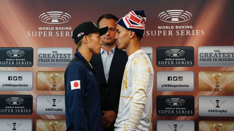 Naoya Inoue and Emmanuel Rodriguez ahead of their bantamweight unification clash