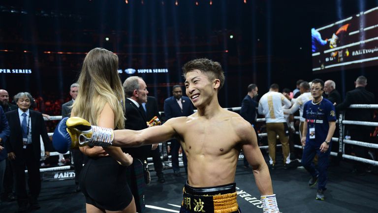 Naoya Inoue beat Emmanuel Rodriguez in two rounds at the World Boxing Super Series semi-final