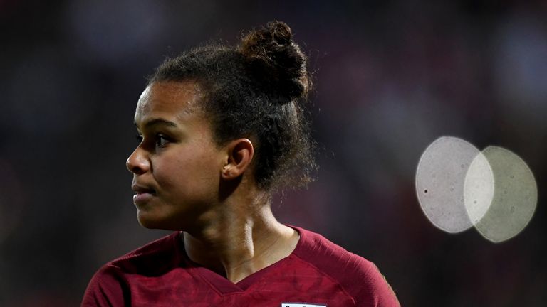 Nikita Parris of England pictured in April 2019