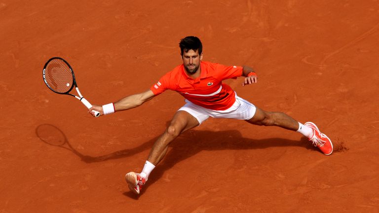 Novak Djokovic is out to add to his single French Open title