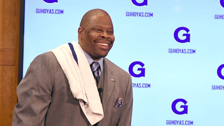 Patrick Ewing, Georgetown Hoyas head coach and former New York Knicks player
