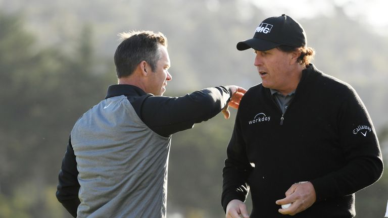 Paul Casey and Phil Mickelson