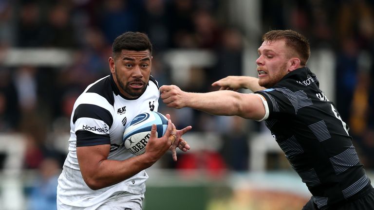 Charles Piutau was one of three try scorers as Bristol ended their first Premiership campaign back with a win at relegated Newcastle