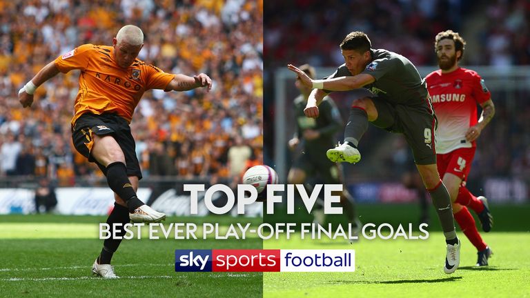Top five best play-off final goals
