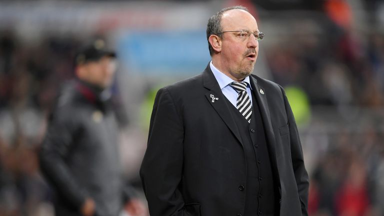 Rafael Benitez led Newcastle to a 13th-place finish in the Premier League this season