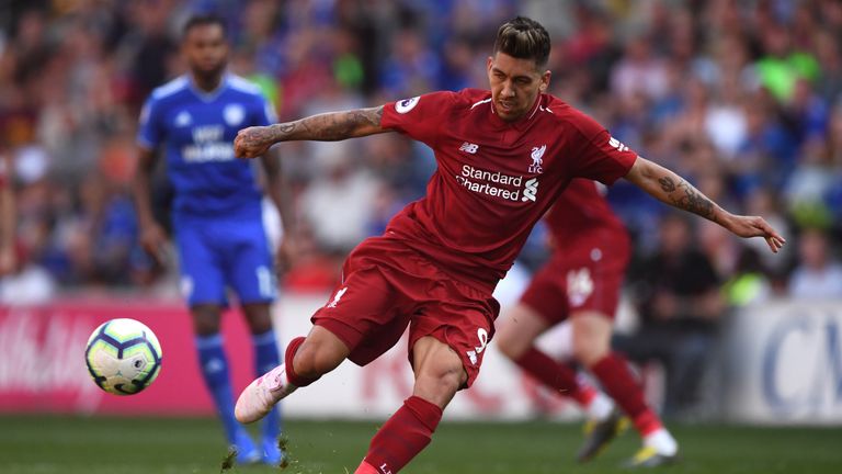Roberto Firmino has failed to shake off a groin strain and is absent for Liverpool