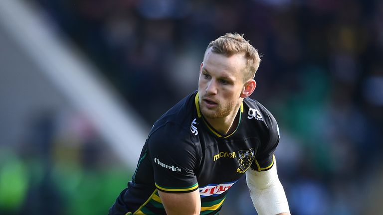 Rory Hutchinson's fine performances for Northampton Saints have earned him an international call-up