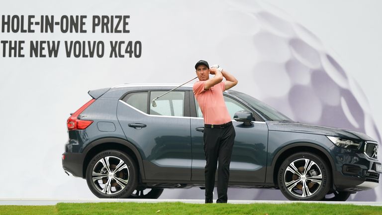  during Day XX of the Volvo China Open at Chengdu Wolong Valley International Golf Club on May 2, 2019 in Chengdu, China.
