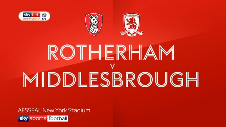 Rotherham v Middlesbrough highlights