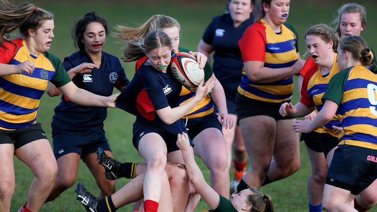 Southland Secondary School Girls Final match between Southland Girls High School v Eastern Girls