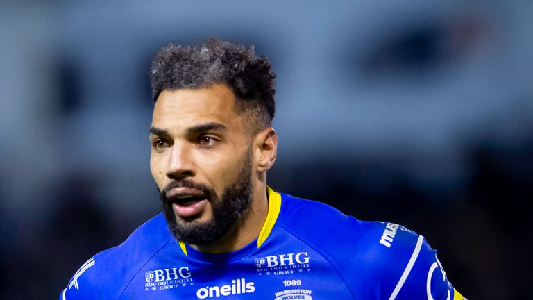 Picture by Allan McKenzie/SWpix.com - 02/02/2019 - Rugby League - Betfred Super League - Warrington Wolves v Leeds Rhinos - Halliwell Jones Stadium, Warrington, England - Ryan Atkins.