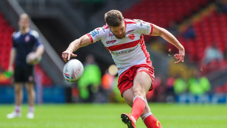 Ryan Shaw kicked some important goals from Hull KR in the win over Salford