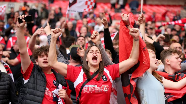 Salford will play in the Football League for the first time in their history next season