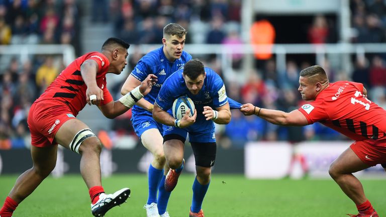 Saracens missed 33 tackles but they forced Leinster into unwanted areas