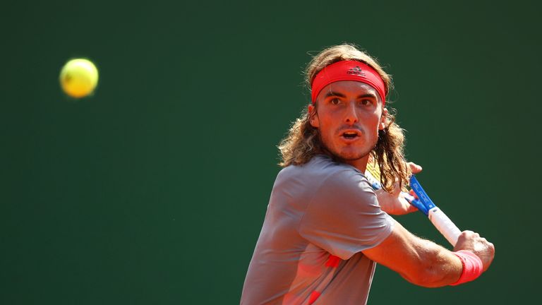 Stefanos Tsitsipas celebrated his first clay court title in Portugal