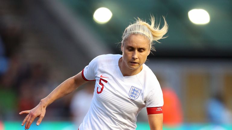 Steph Houghton is leading into a World Cup for the second time