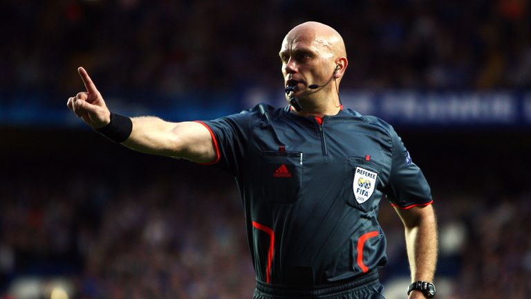 Referee Tom Henning Ovrebo was at the centre of the controversy 10 years ago
