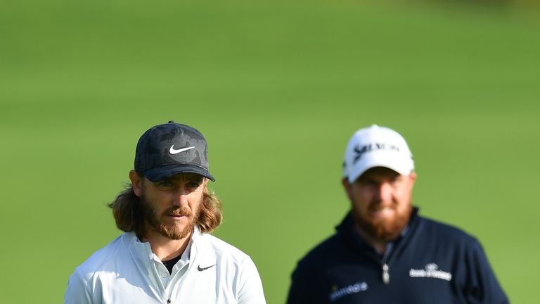 Shane Lowry and Tommy Fleetwood are chasing a maiden major victory 